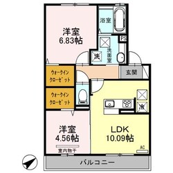 ラターシュ真崎の物件間取画像